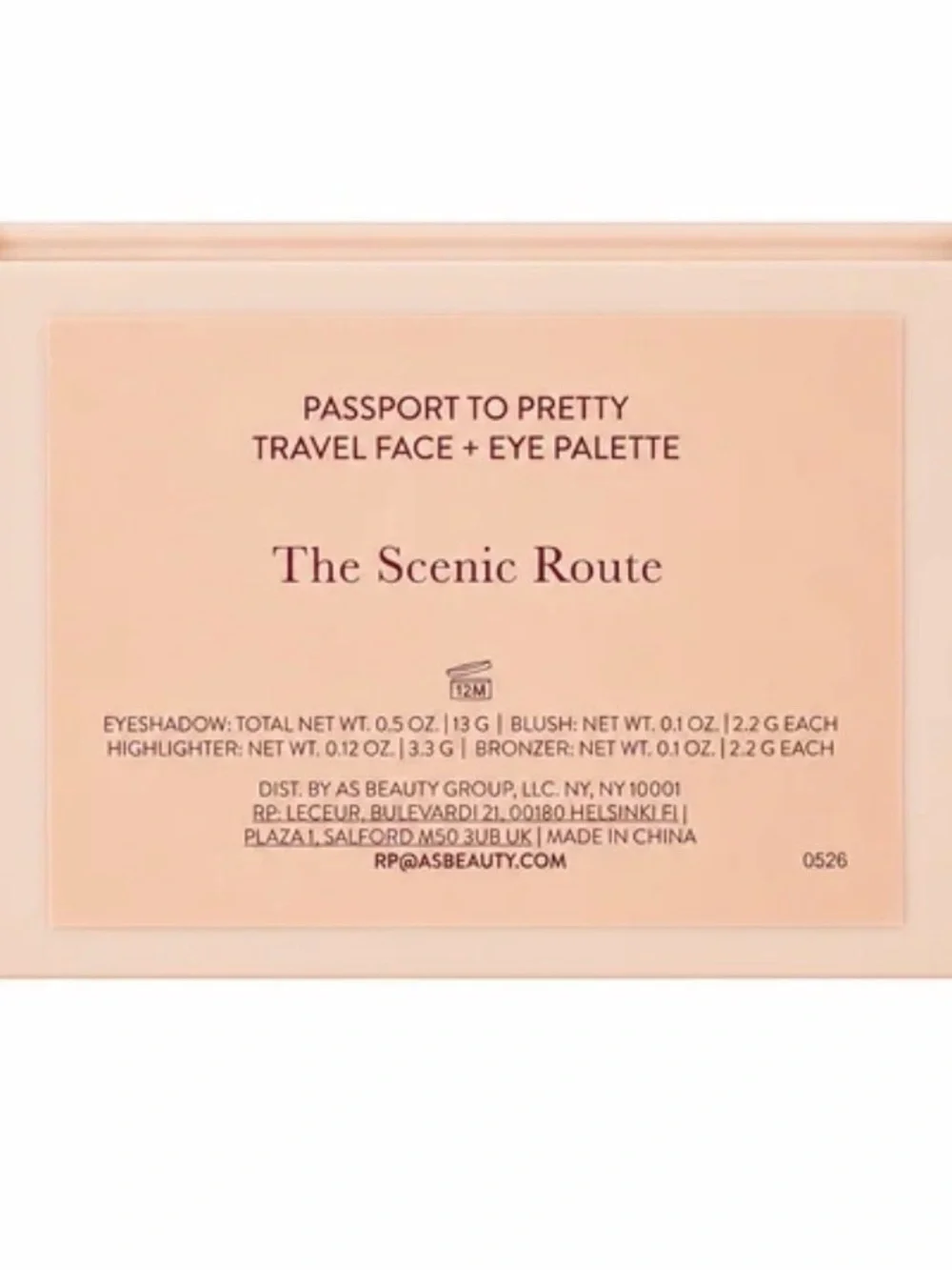 Laura Geller Passport To Pretty Scenic Route Travel Eye & Face Palette